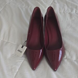 Jason Wu Burgundy Patent Leather Heels